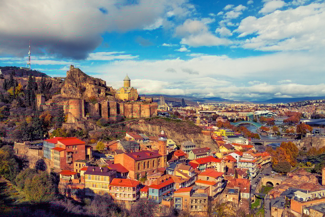 Capital of Georgia, Tbilisi.