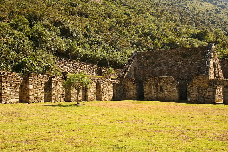 Only rediscovered about 50 years ago, the buildings in Choquequirao are surprisingly well preserved.