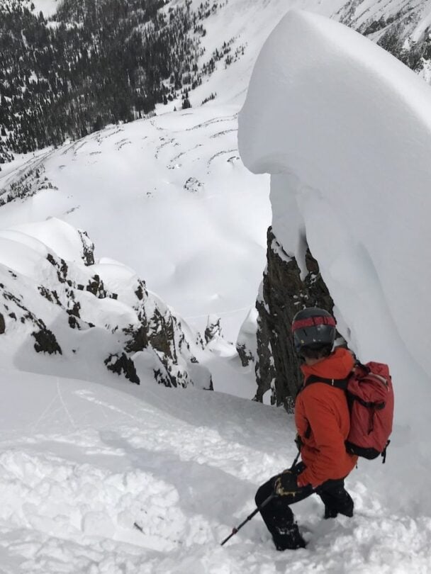 Intro to Ski Mountaineering in Rocky Mountain NP.