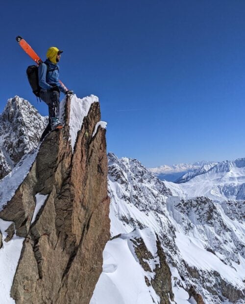 Intro to Ski Mountaineering in Rocky Mountain NP.