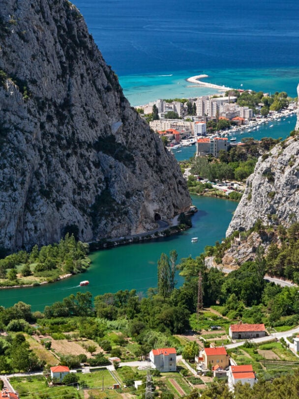 Mountain biking along the captivating Croatian coast