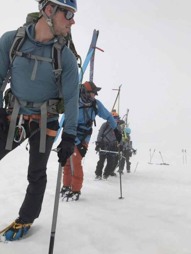 Intro to Ski Mountaineering in Rocky Mountain NP.