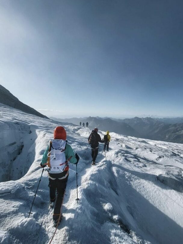 Matterhorn climber, Switzerland