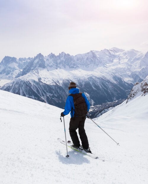 Backcountry Skiing across the Haute Route Traverse