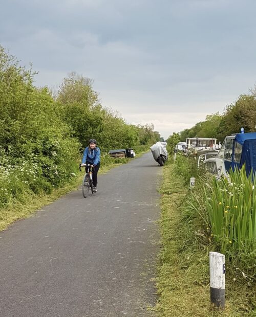 Cycling the Guinness Way near Dublin