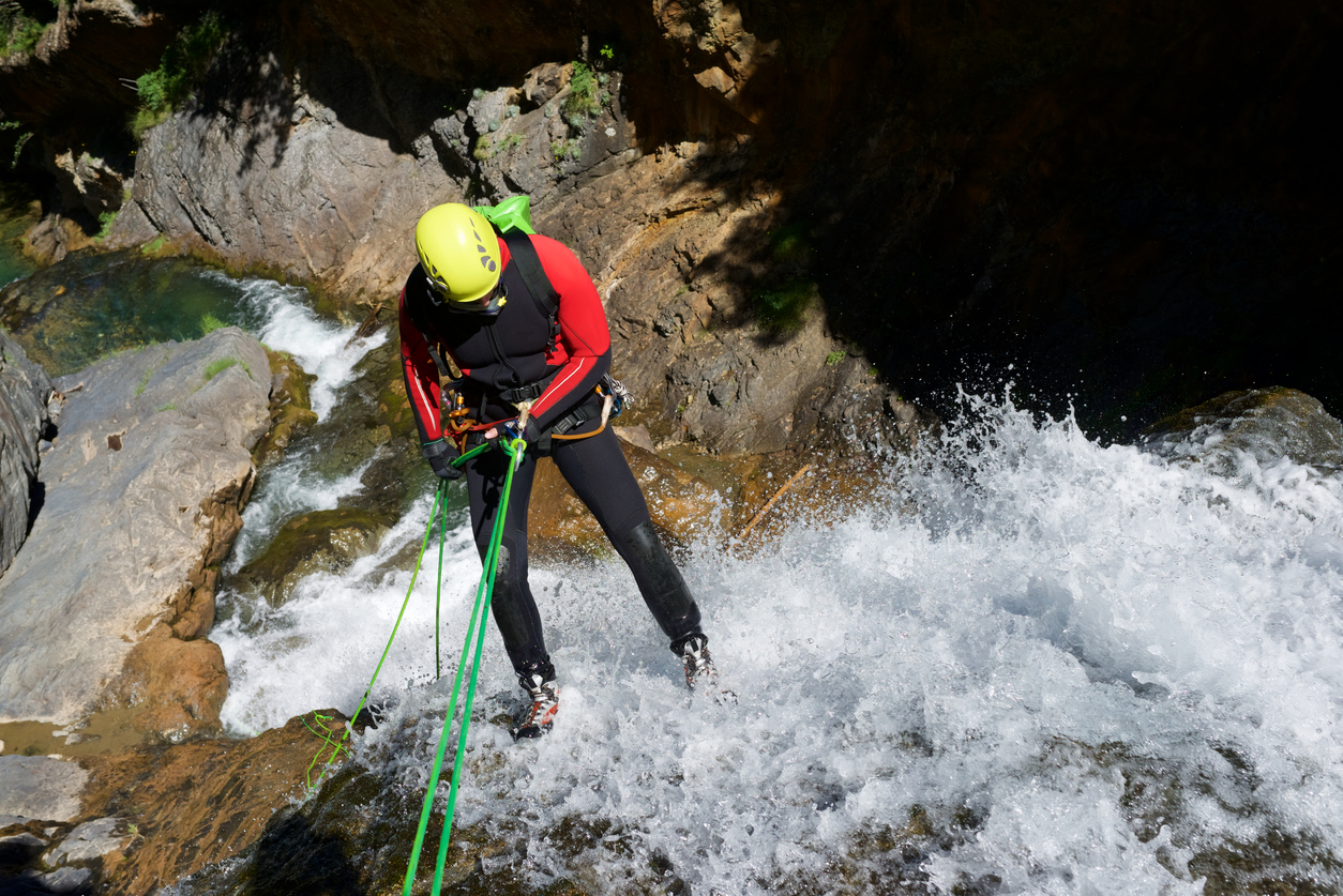 Guided Canyoning Adventure near Madrid.