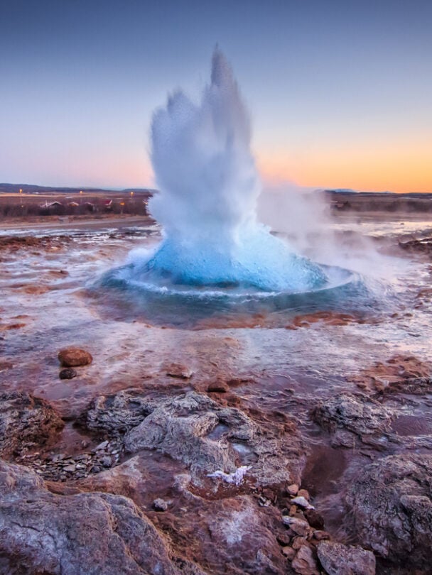 Ancient trails and panorama view