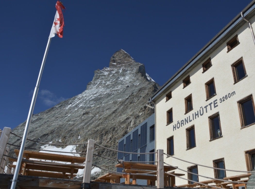 Hornli Hut, 3260 m Source: Guide (Webinar)