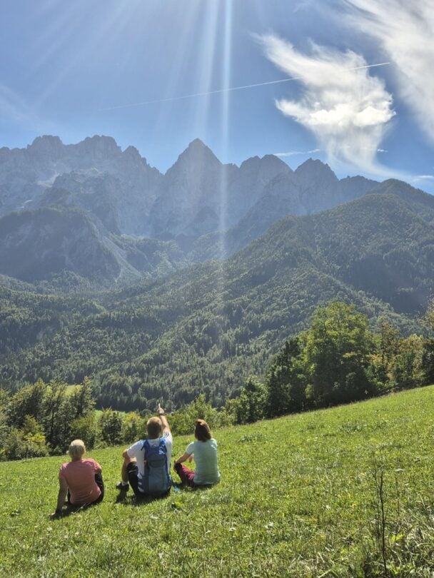 Views above Bled Lake
