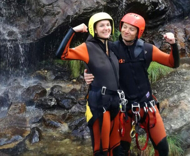 Guided Canyoning Adventure near Madrid.