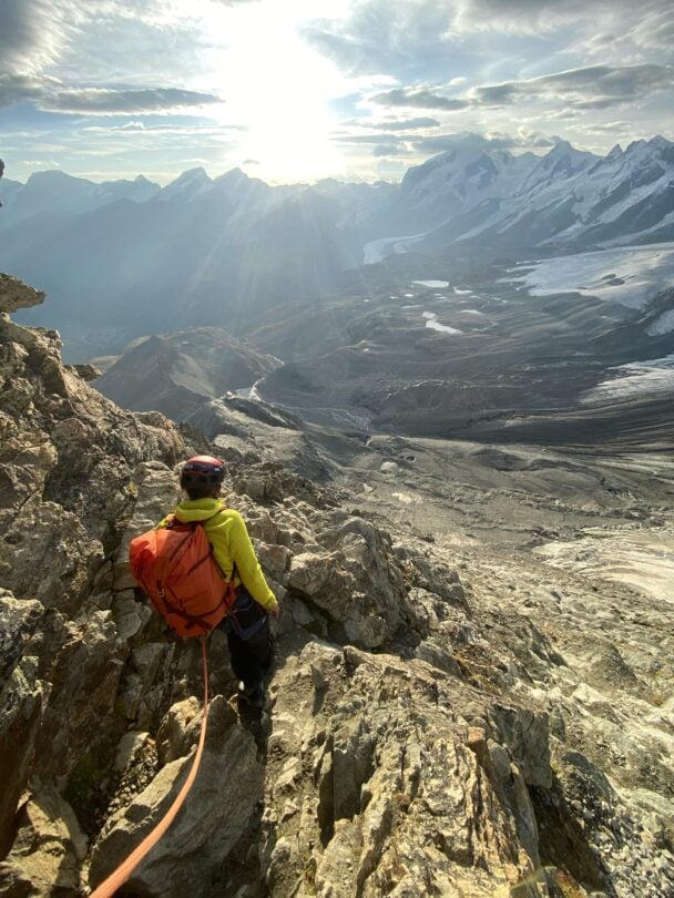 Matterhorn climber, Switzerland