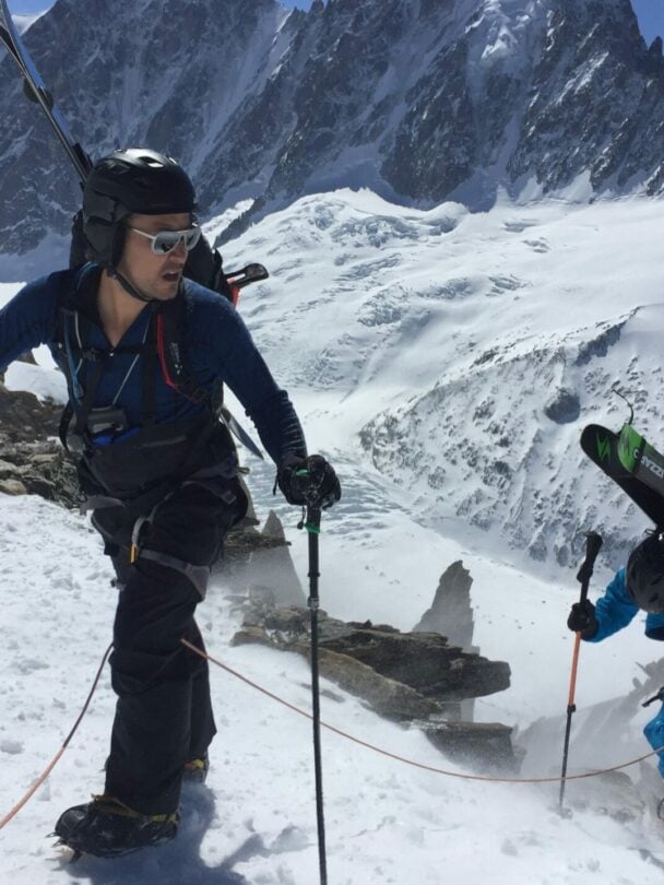 Backcountry Skiing across the Haute Route Traverse