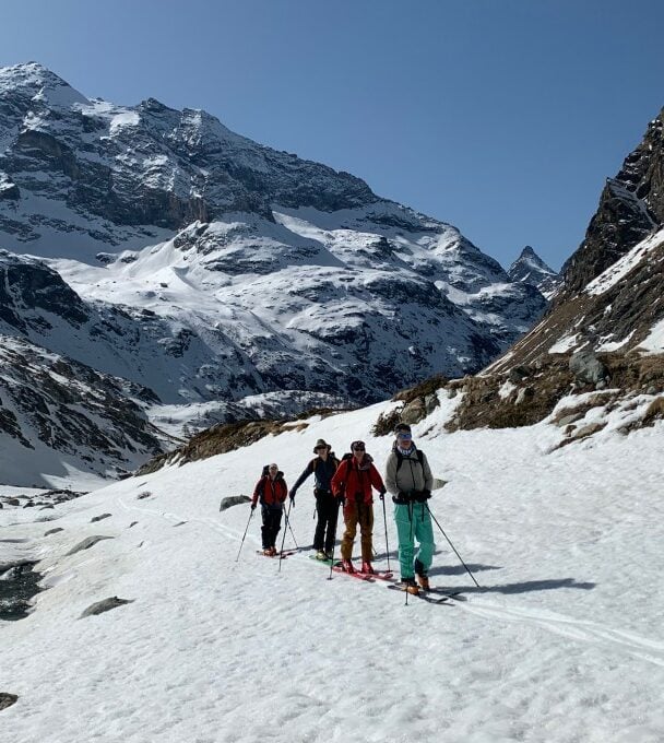 Ski Touring Adventure in the Valpelline Valley.