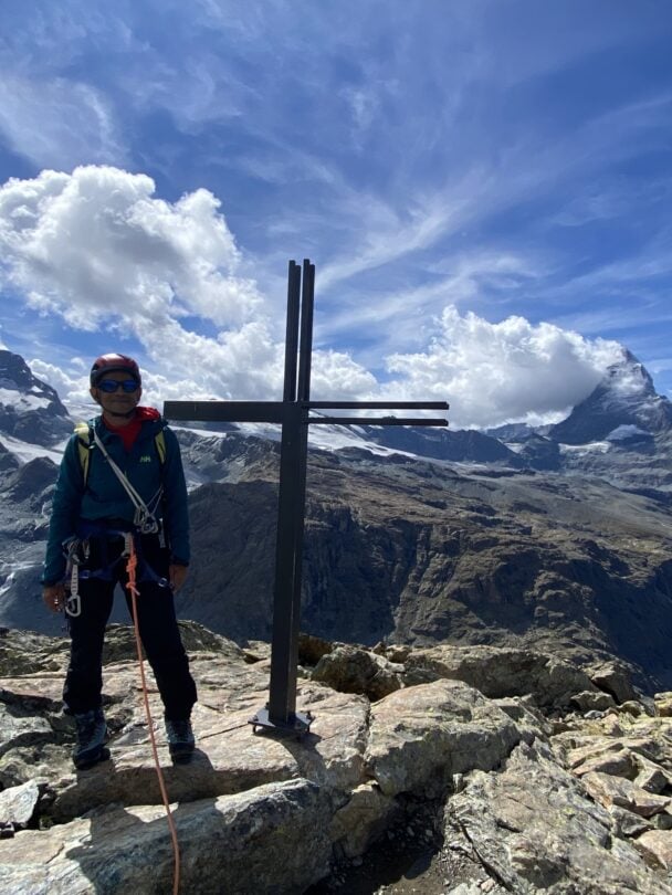 Matterhorn climber, Switzerland