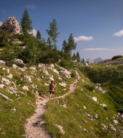 Trekking in the Triglav National Park, Slovenia July 2017