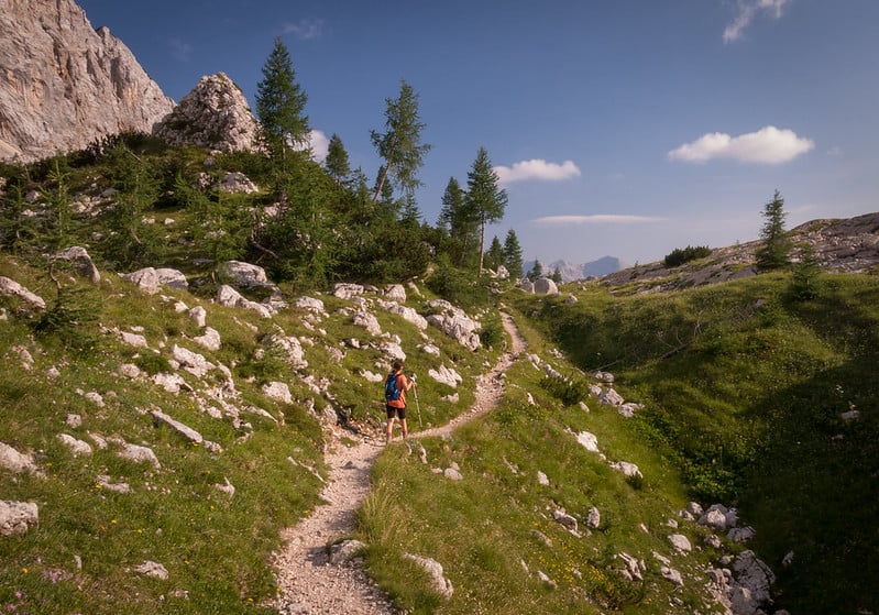 Trekking in the Triglav National Park, Slovenia July 2017