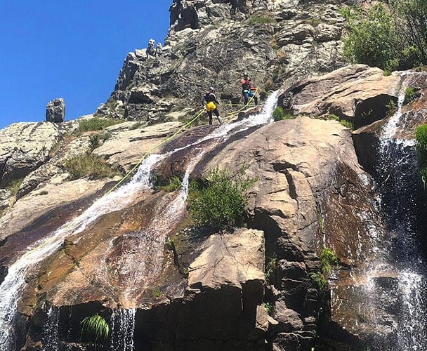 Guided Canyoning Adventure near Madrid.