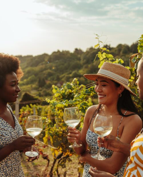 All-women hiking tour and wine tasting in Priorat, Catalonia, Spain.