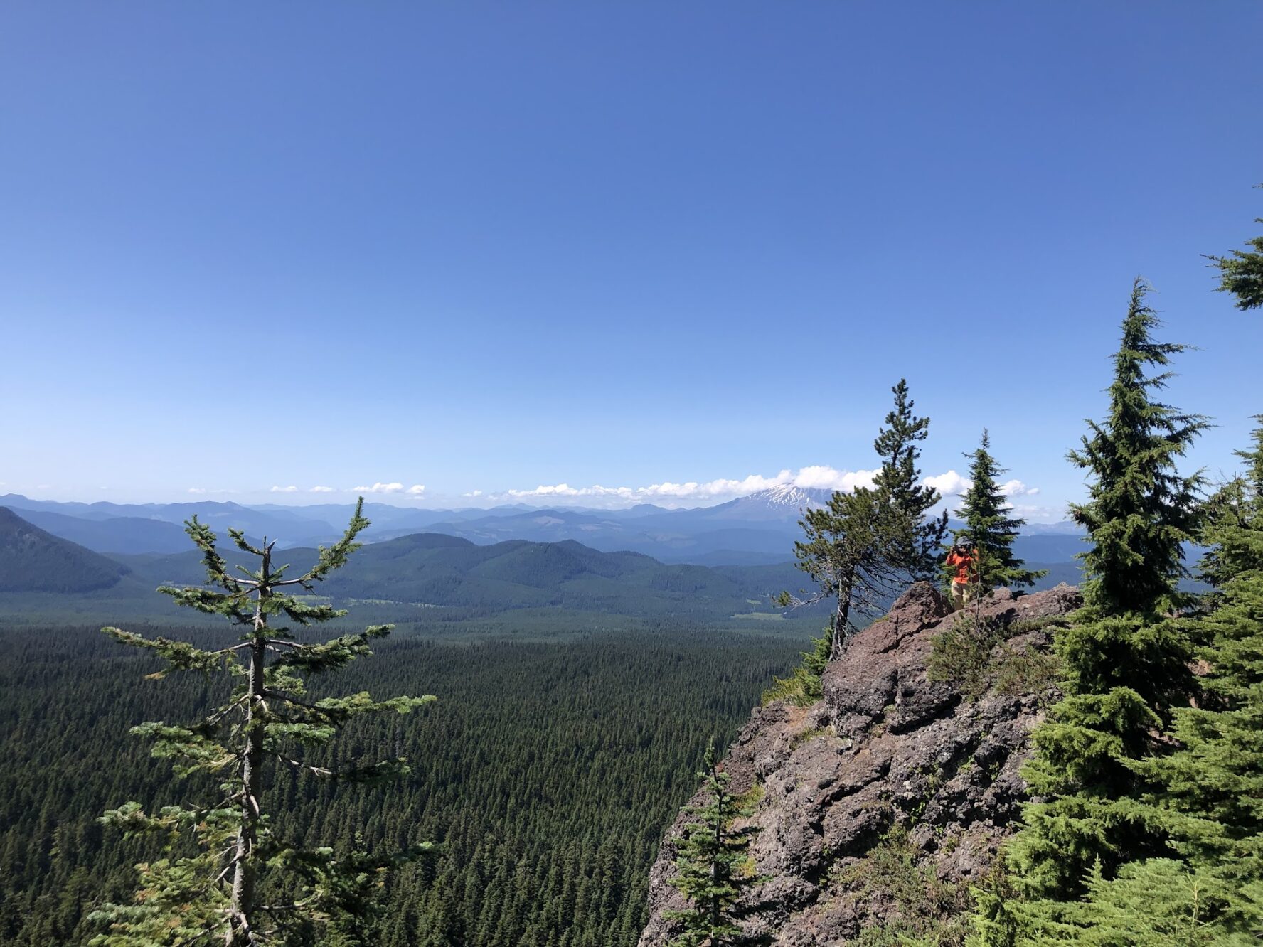 Viewpoint on a cliff