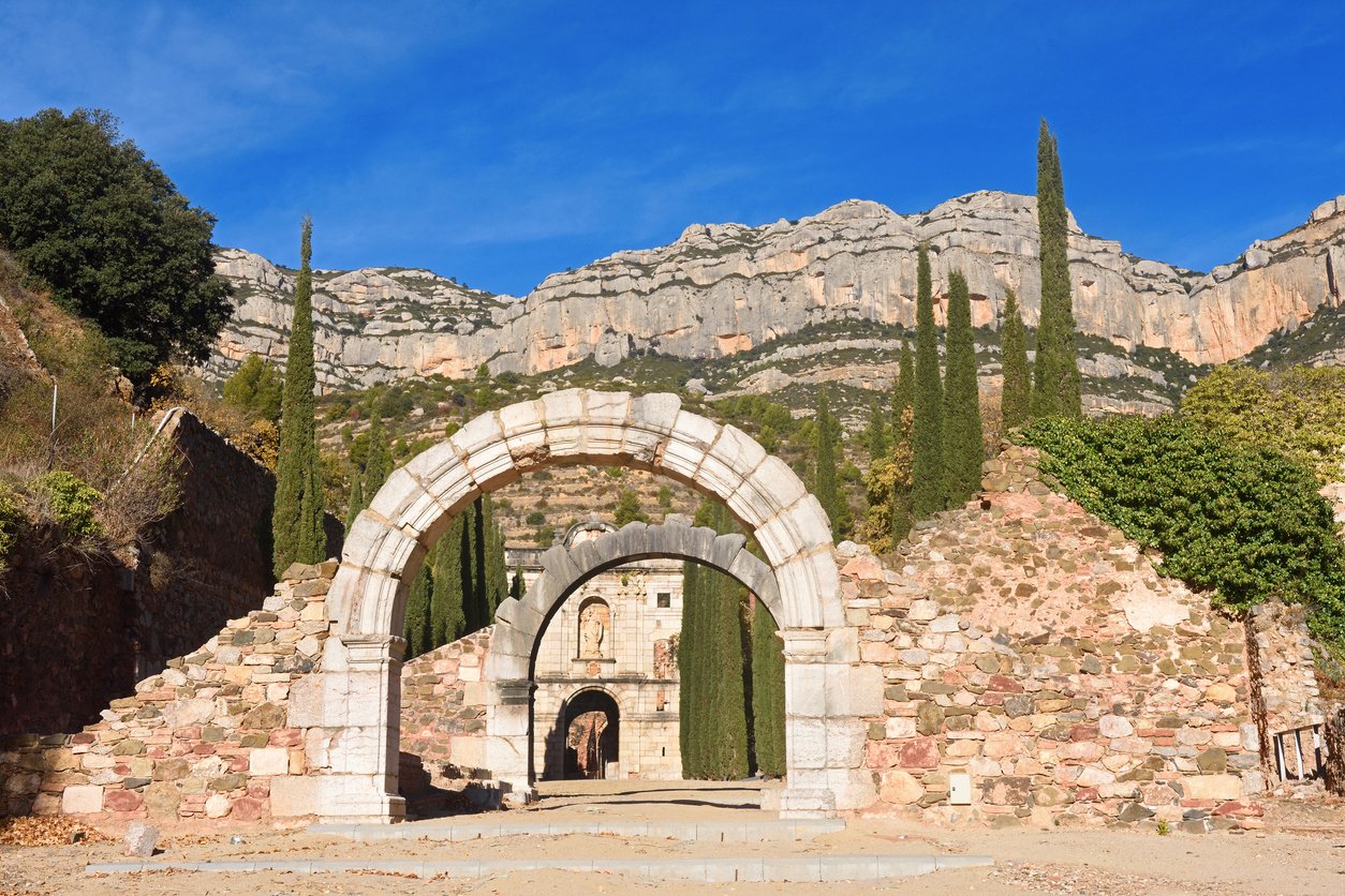 Carthusian of Escaladei in the Priorat, Tarragona province, Catalonia, Spain