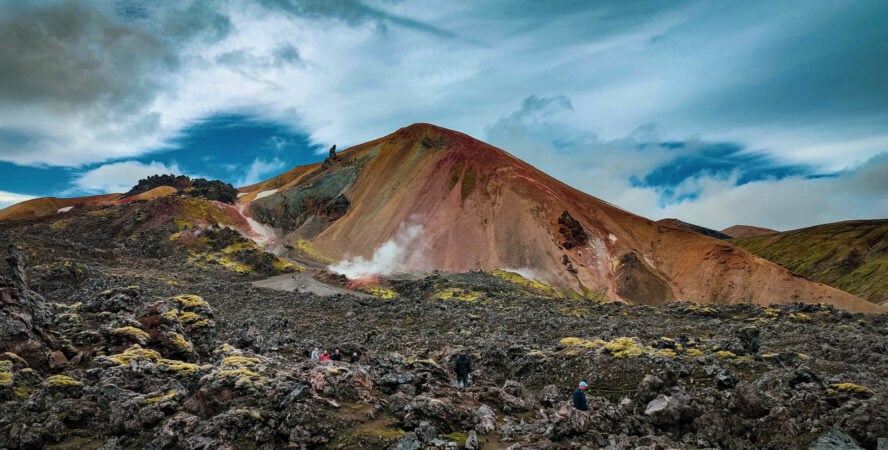 One of the most popular volcano hikes in Iceland.