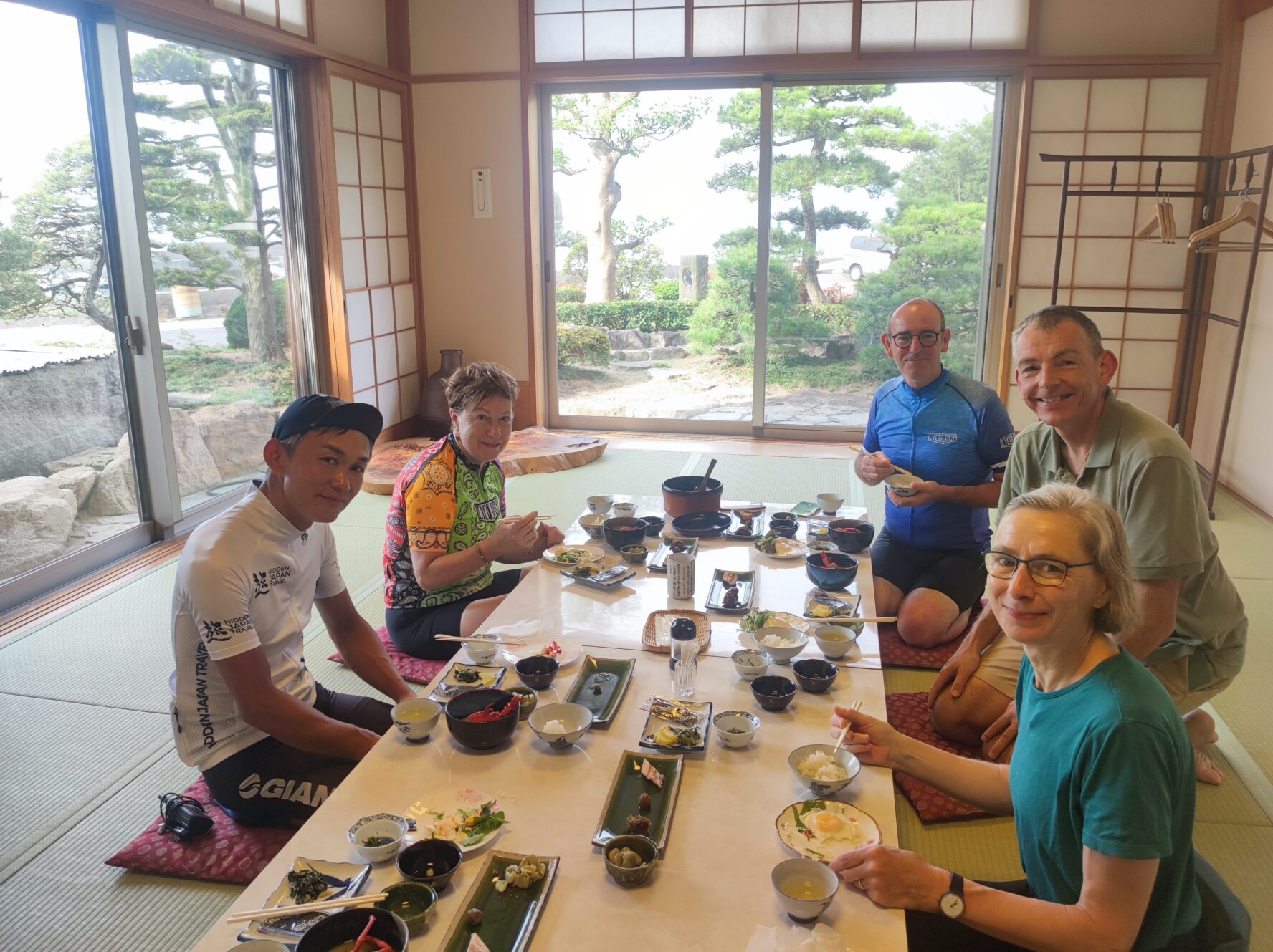 Traditional meal in Shikoku