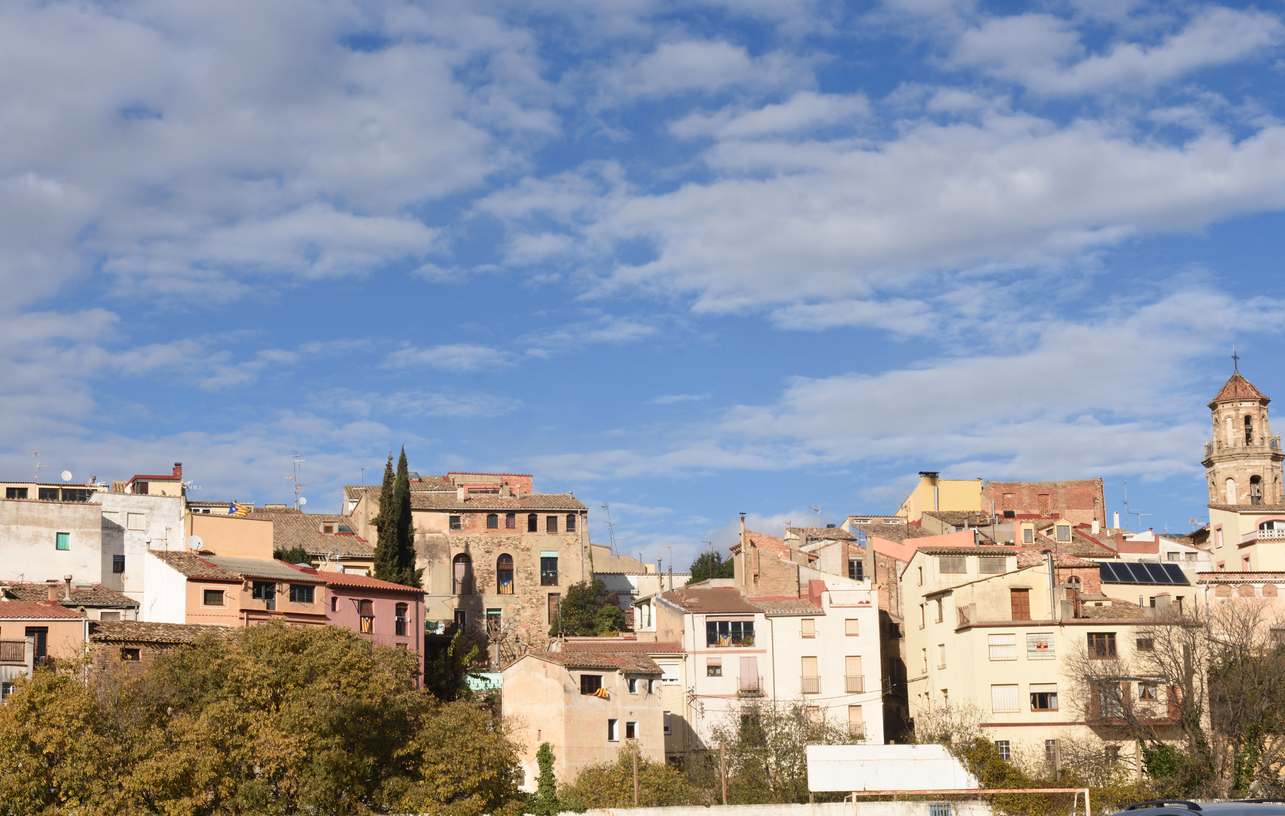 Village of Falset, El Priorat, Tarragona province, Catalonia, Spain.