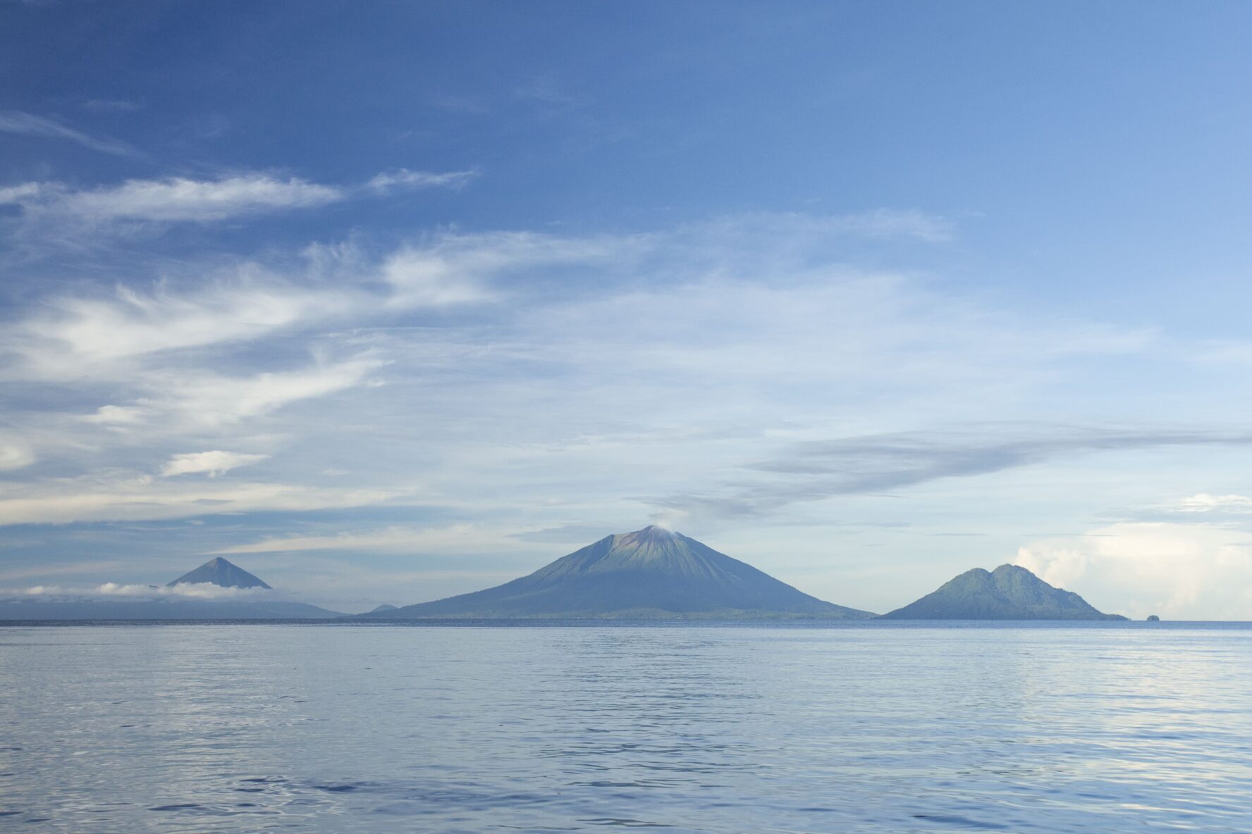 Volcanic peak of Raja Ampat