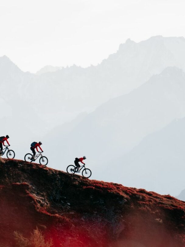 MTB Adventure Along the Tour du Mont Blanc.