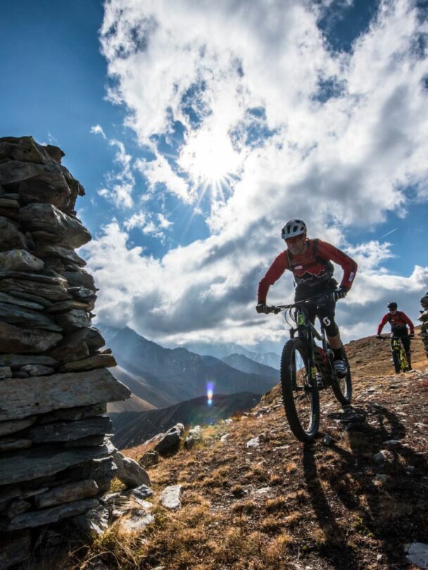 MTB Adventure Along the Tour du Mont Blanc.