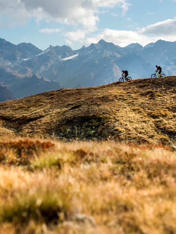 MTB Adventure Along the Tour du Mont Blanc.