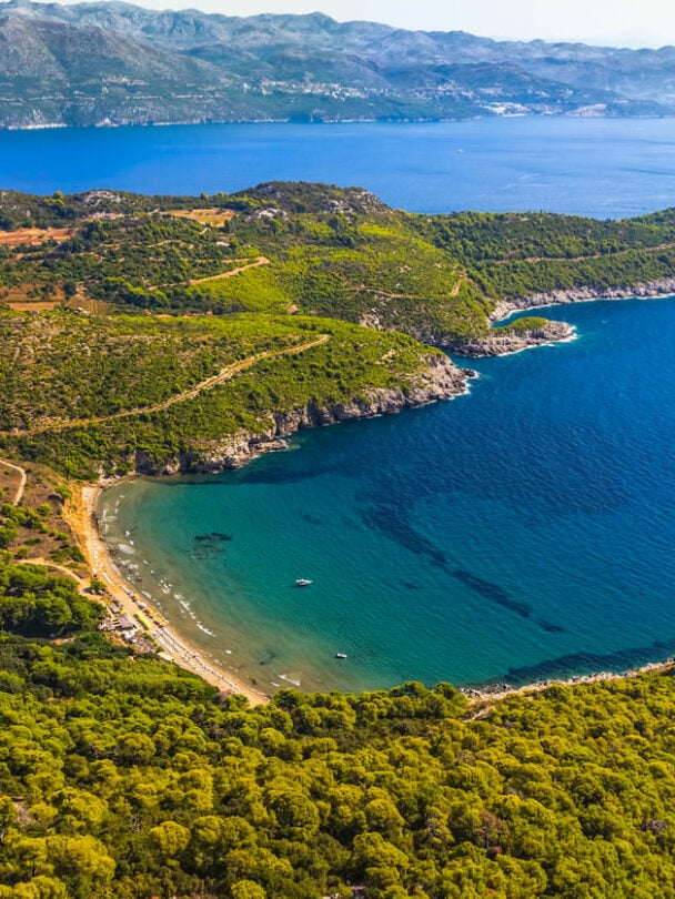 Guided family kayak and multisport tour in Dubrovnik islands.