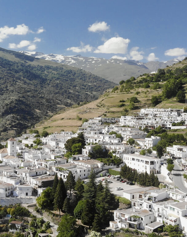 Guided hiking tour in the Alpujarras, Spain.