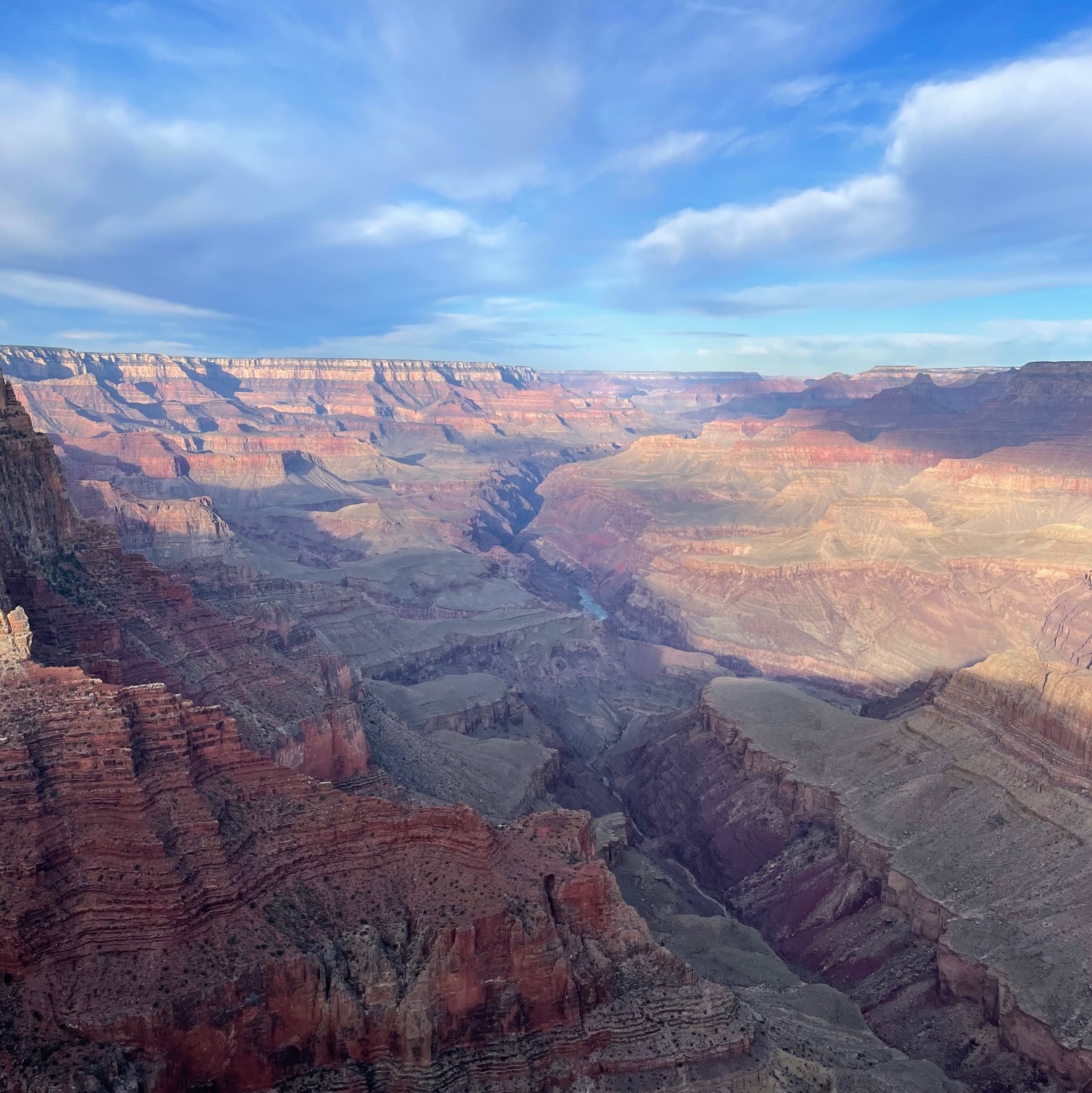 Colorado River and Grand Canyon.