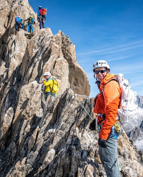 Alpine Climbing Clinic in Chamonix ‌