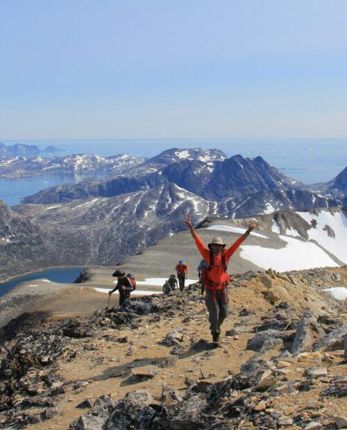 Guided East Greenland hiking tour