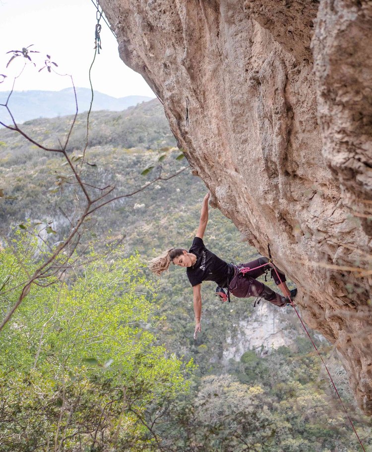 Guided rock climbing tour in Guadalcazar.