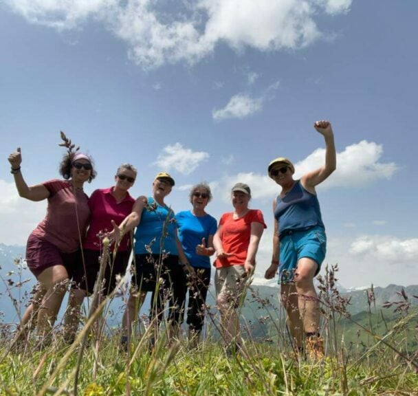 Guided hiking tour in the Engadin Valley, Switzerland