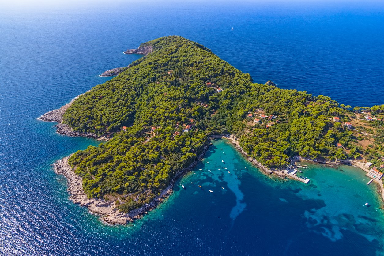 Koločep Island, Dubrovnik.