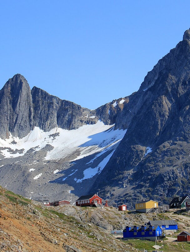 Guided East Greenland hiking tour