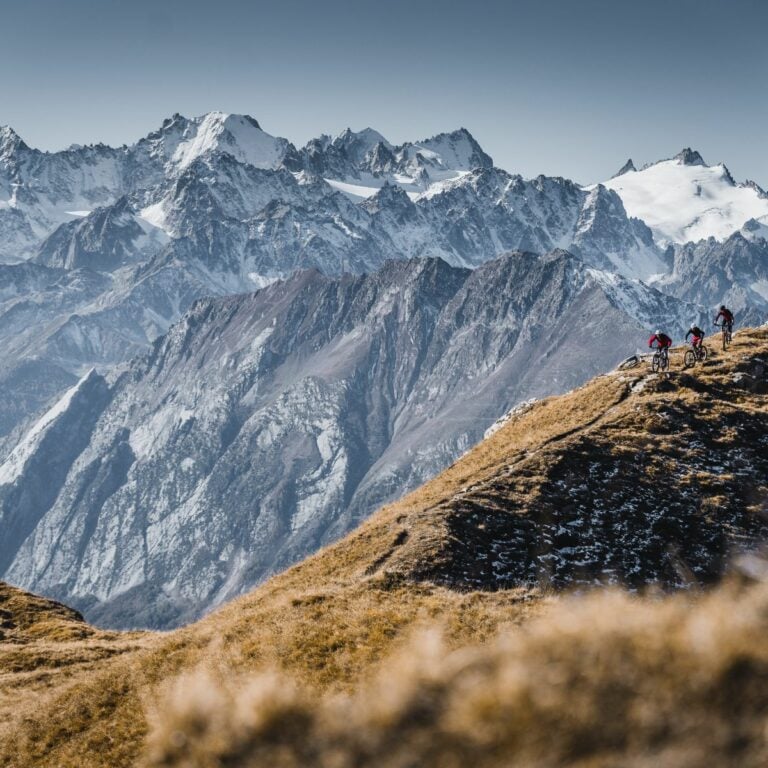 MTB Adventure Along the Tour du Mont Blanc.