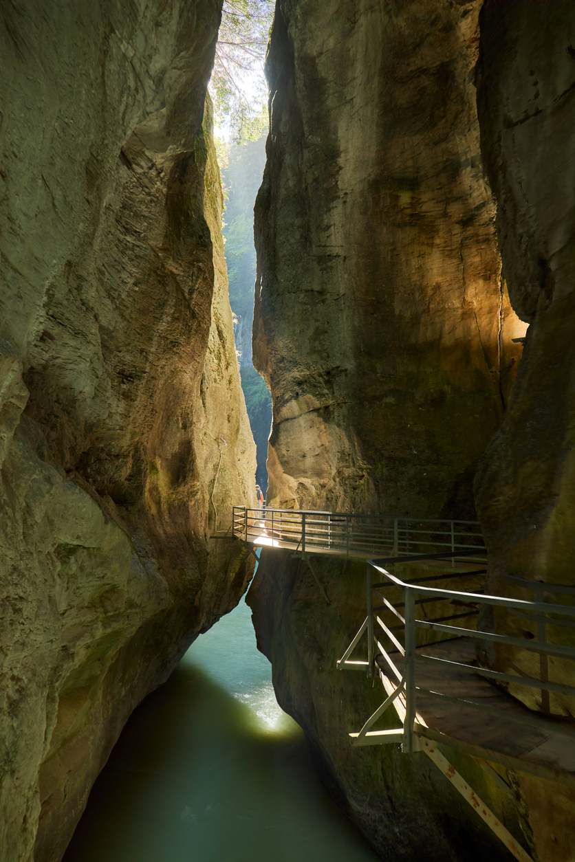 Narrow Aare Gorge