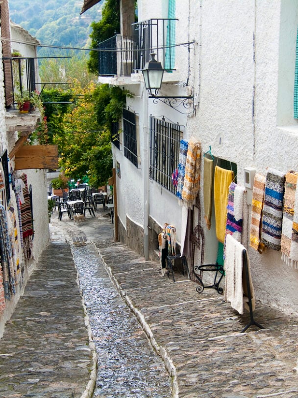 Guided hiking tour in the Alpujarras, Spain.