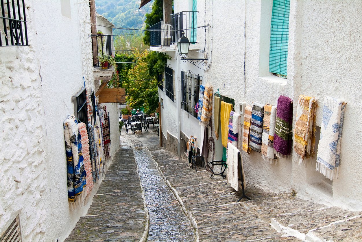 Pampaneira in Sierra Nevada. Granada. Andalucia. Spain.