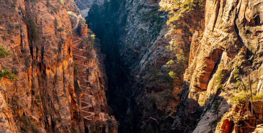 Try to be quiet when hiking in Refrigerator Canyon so as not to disturb the nesting of the threatened Mexican spotted owl.