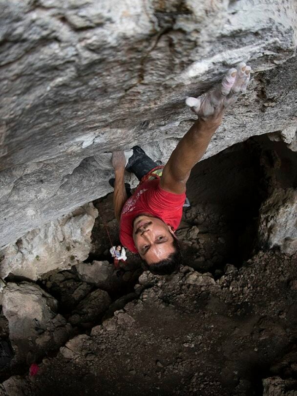 Guided rock climbing tour in Guadalcazar.
