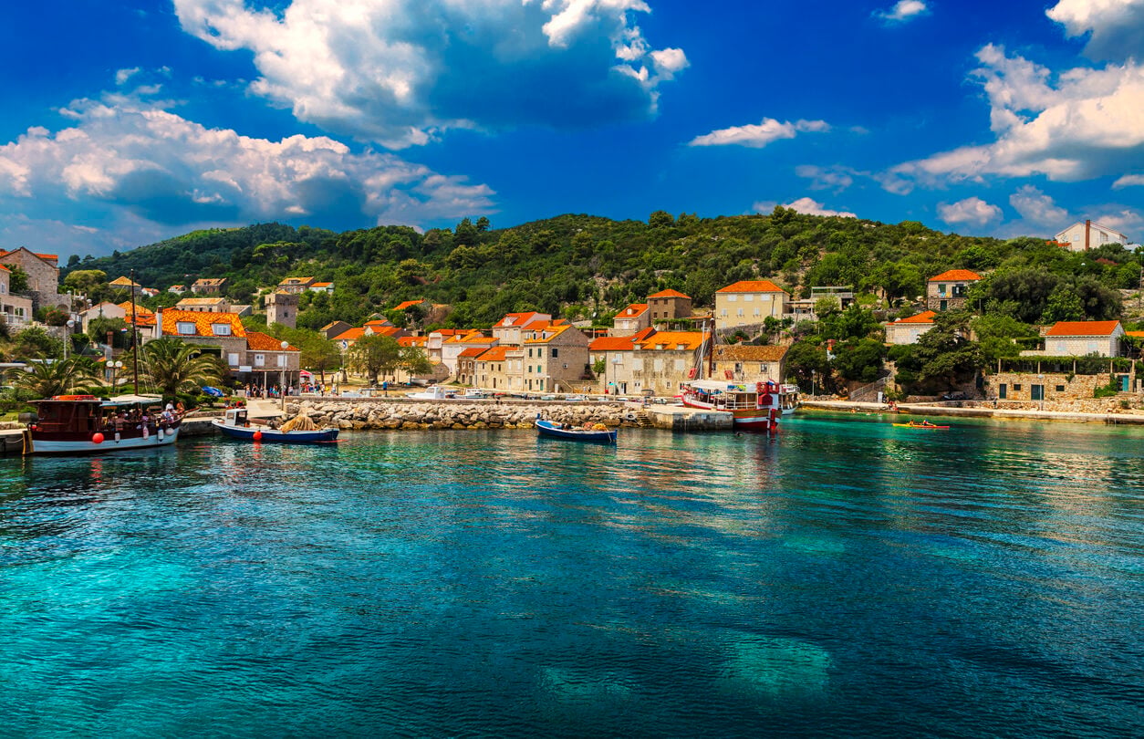 Šipan island, Dubrovnik.