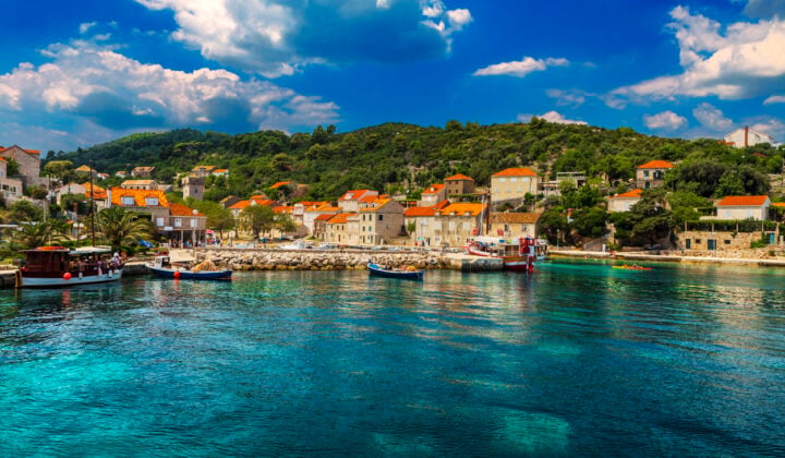 Šipan island, Dubrovnik.