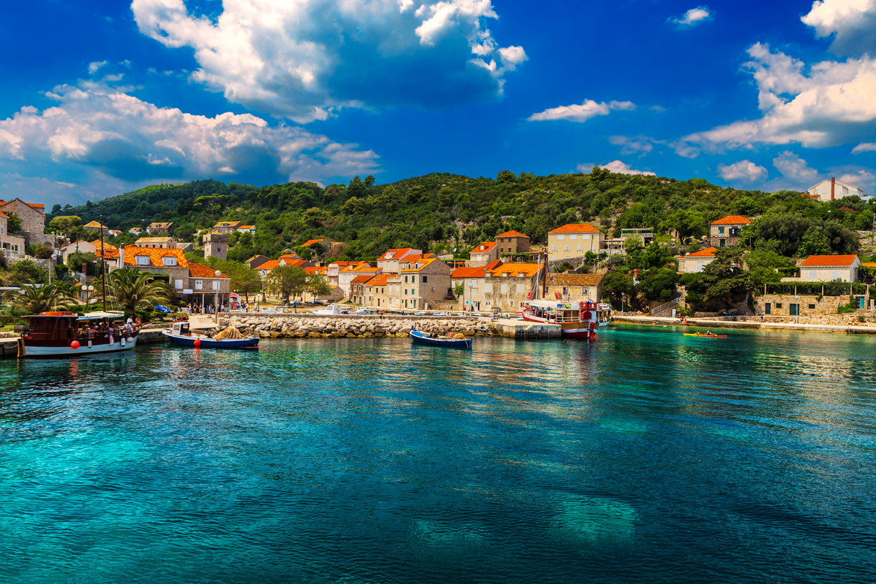 Šipan island, Dubrovnik.
