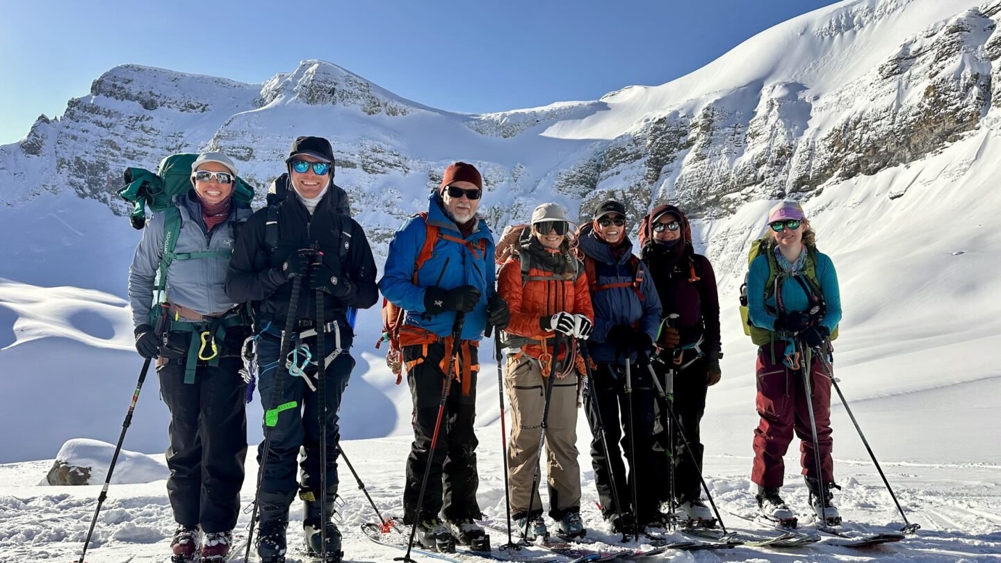 skiers group bow yoho